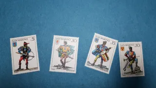Lotto 4 Francobolli San Marino