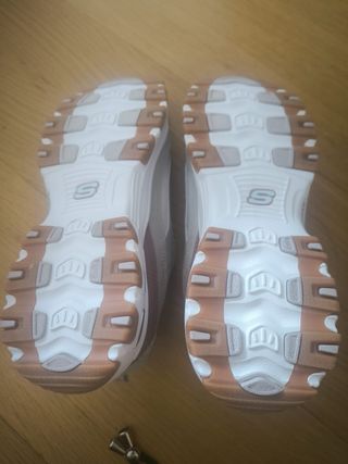 Zapatillas Skechers Gris y Morado