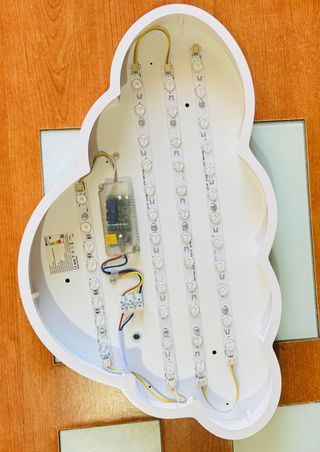 Lámpara de techo nube