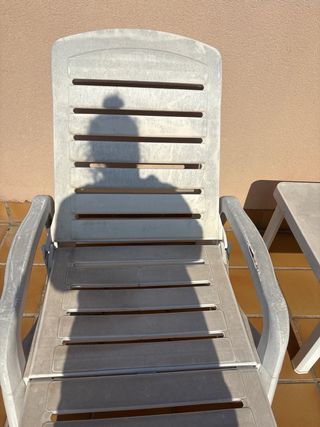 2 Lettini e Tavolino da Esterno