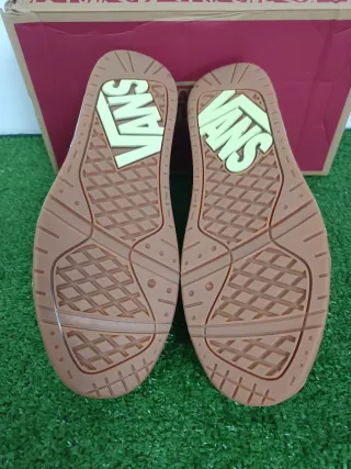 Zapatillas Vans Blancas y Verdes