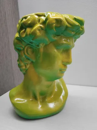 Vaso David Michelangelo pop art