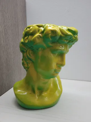 Vaso David Michelangelo pop art