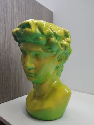 Vaso David Michelangelo pop art