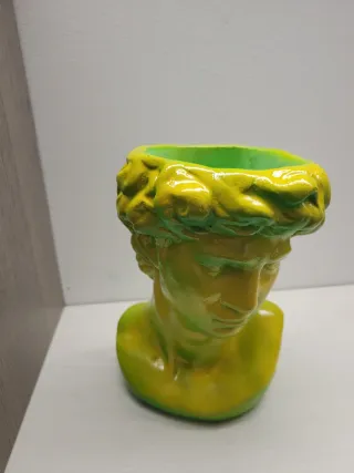 Vaso David Michelangelo pop art