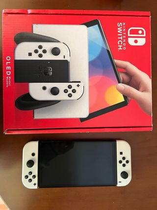 Nintendo Switch OLED Blanca