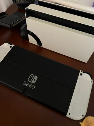 Nintendo Switch OLED Blanca