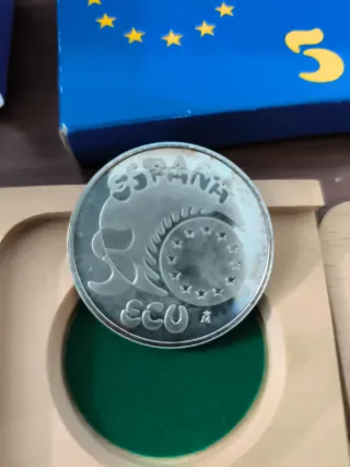 Lote 1 ECU y 5 ECU 1989