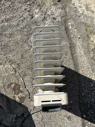 Radiador eléctrico blanco