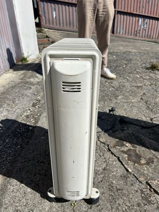 Radiador eléctrico blanco