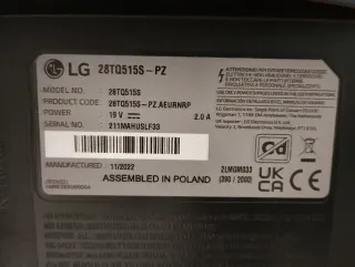 Smart TV LG 28 pulgadas televisor alta definición