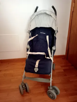 Silla de paseo Maclaren azul
