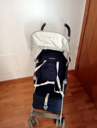 Silla de paseo Maclaren azul