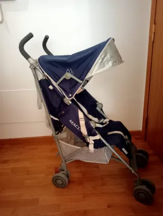 Silla de paseo Maclaren azul