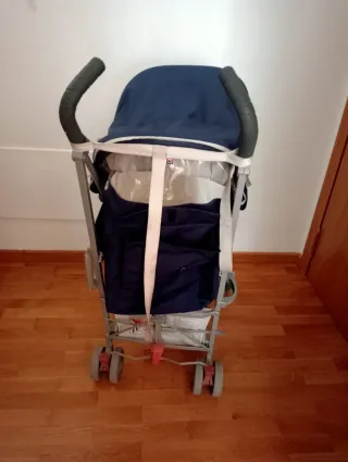 Silla de paseo Maclaren azul