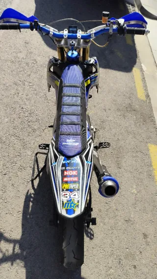 Pitbike Malcor Super Racer 160 Preparada