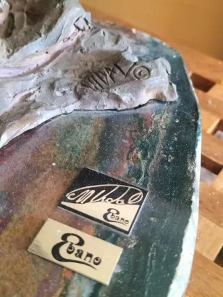 Figura Bronce Vidal Brisa Mujer