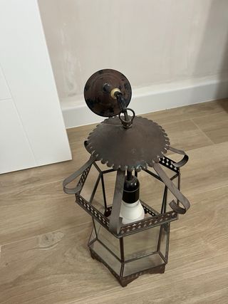 Lámpara Vintage ideal para recibidor