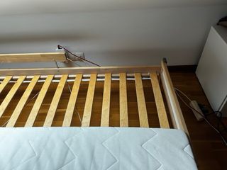 Cama infantil IKEA madera blanca
