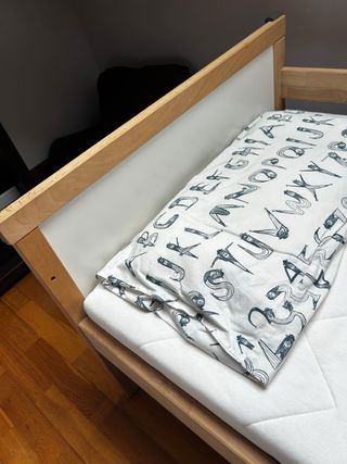 Cama infantil IKEA madera blanca