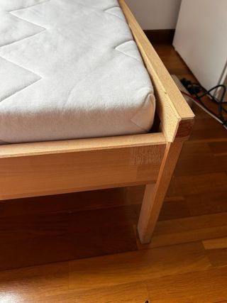 Cama infantil IKEA madera blanca