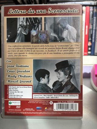 DVD Lettera di una Sconosciuta Italiano