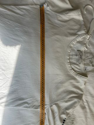Camiseta Blanca Tomas Burberry Talla L