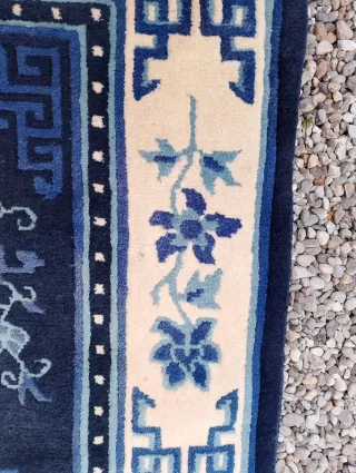 Tappeto Mongolia Old a draghi