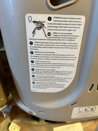 Trona Chicco para bebé