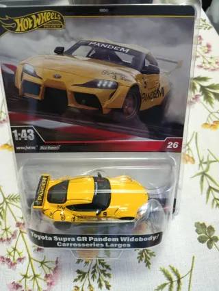 Hot Wheels Premium Toyota Supra GR Pandem 1:43