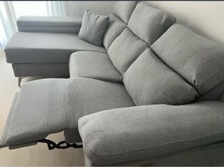 Sofá relax eléctrico gris urge