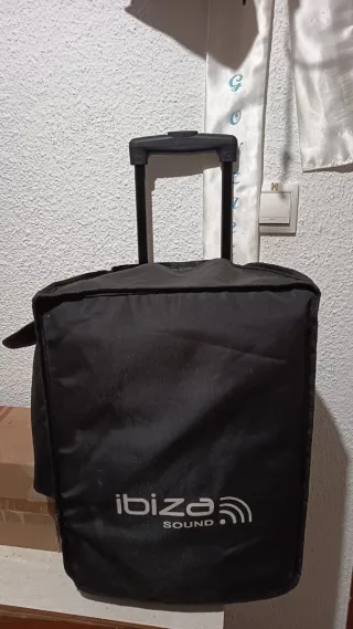 Altavoz Ibiza Portátil Bluetooth 2xUHF