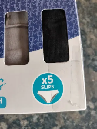 Pack 5 Slips DIM Coton Stretch Talla L