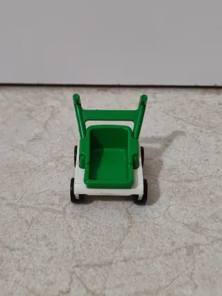 Playmobil niños, banco, carrito y porterias