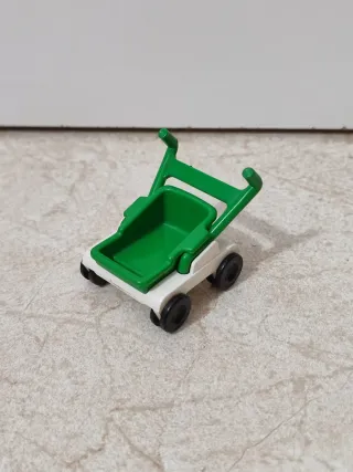 Playmobil niños, banco, carrito y porterias