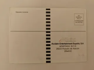 Burnout 2 PS2 + Tarjeta Postal