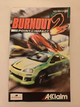 Burnout 2 PS2 + Tarjeta Postal