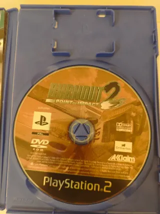 Burnout 2 PS2 + Tarjeta Postal