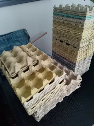 Hueveras de cartón varios tamaños