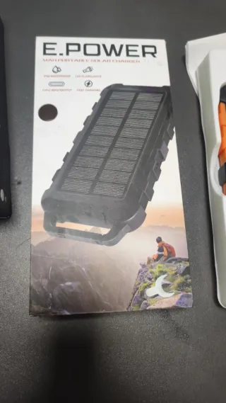 Batería Solar Portátil 26000mAh