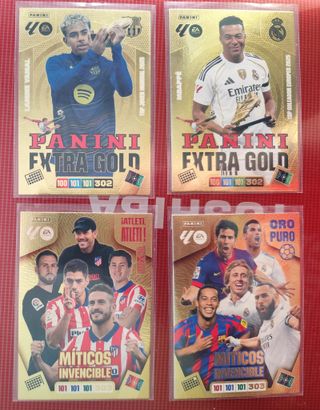 MITICOS y EXTRA GOLD Adrenalyn XL 2026