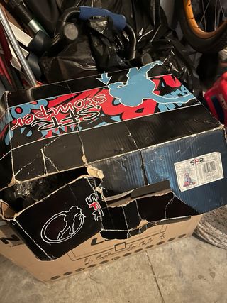 Patines Quad SFR Stomper Azul Niños 23-28