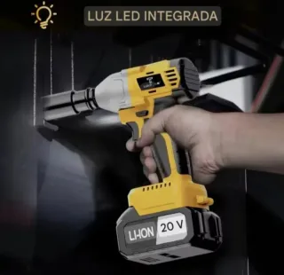 Llave Impacto Recargable (2 Baterías)