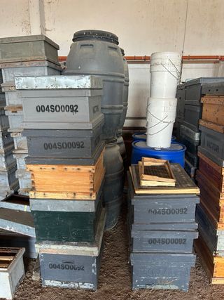 Lote material apicultura colmenas