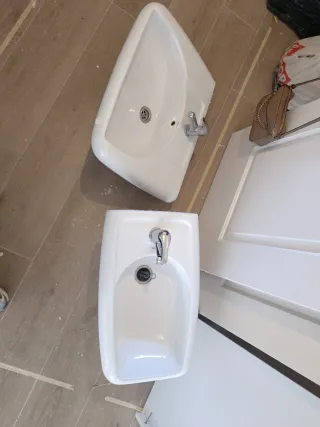 Bidé y lavabo Bellavista (sin pie)