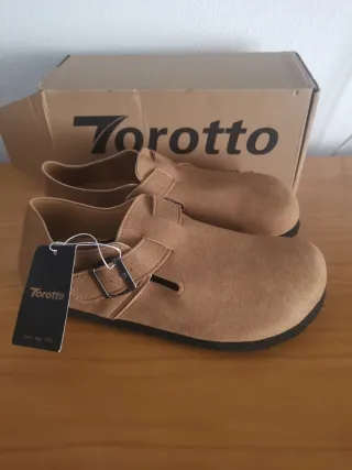 Zuecos Torotto Marrones Talla 41