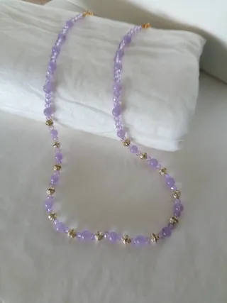 Collana Bocarol Ametista e Oro