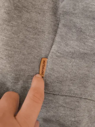 Funda acolchada portabebés algodón capucha