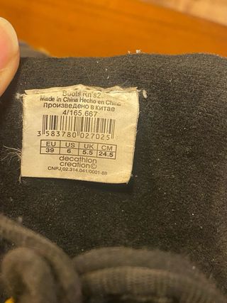 Botas de Snowboard Quechua talla 39