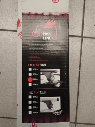 Portabicicletas Pool Line SIN ANTIRROBO